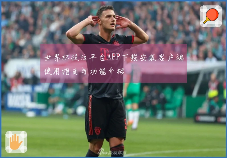 世界杯投注平台APP下载安装客户端使用指南与功能介绍